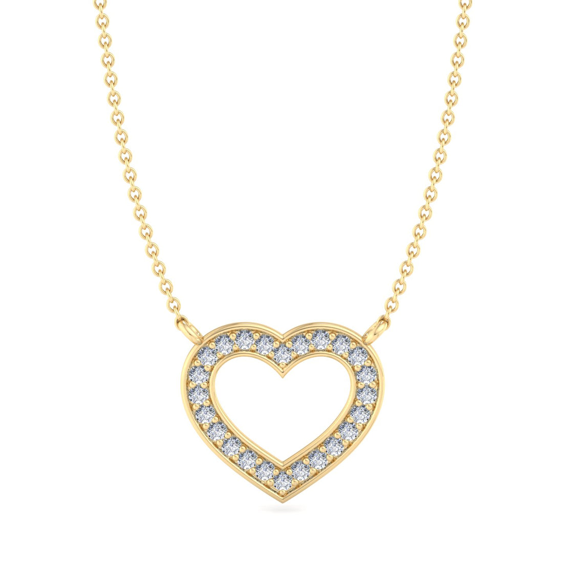 Sparkling Heart Pendant