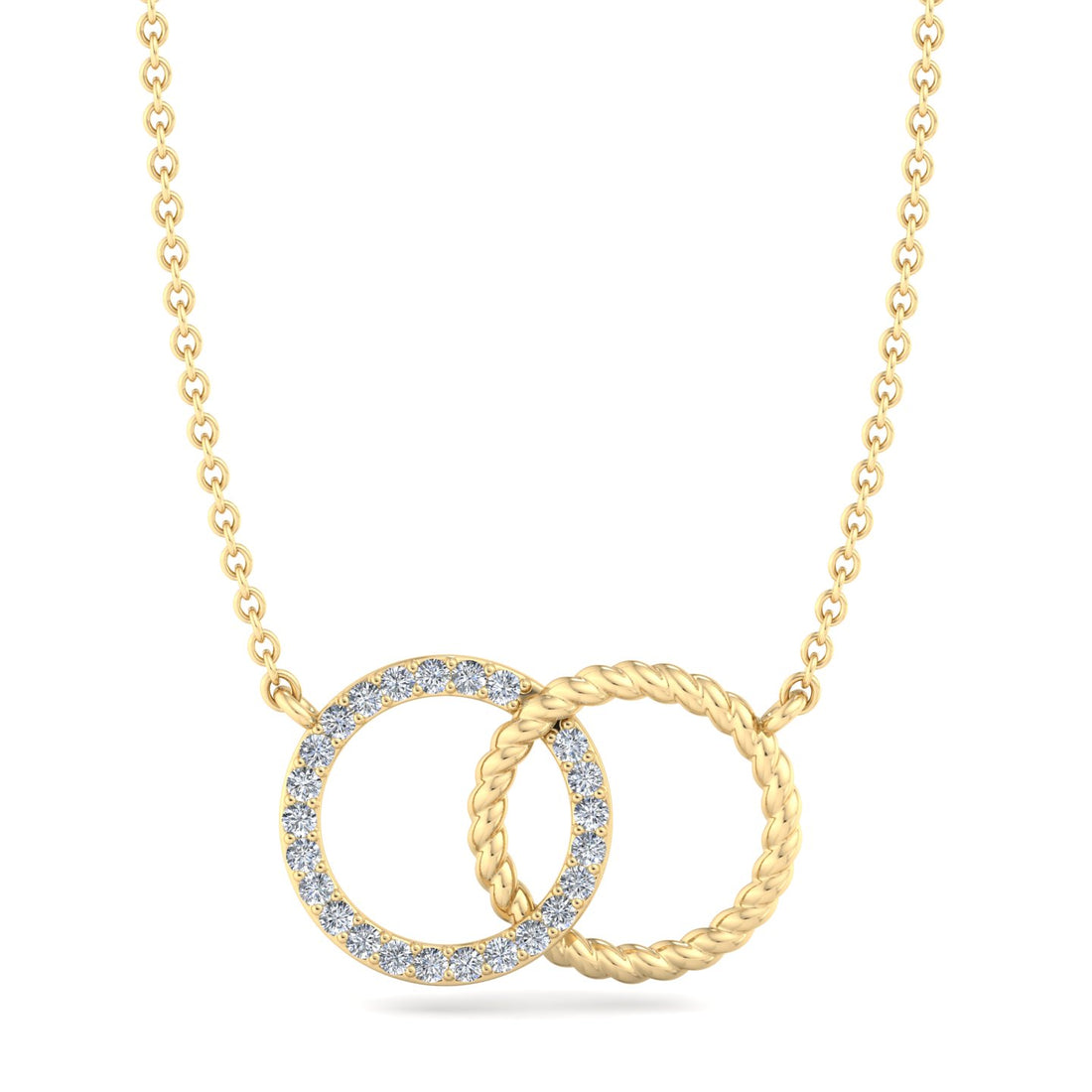 Interlocking Circles Pendant