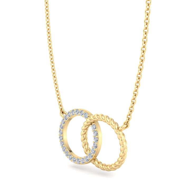 Interlocking Circles Pendant