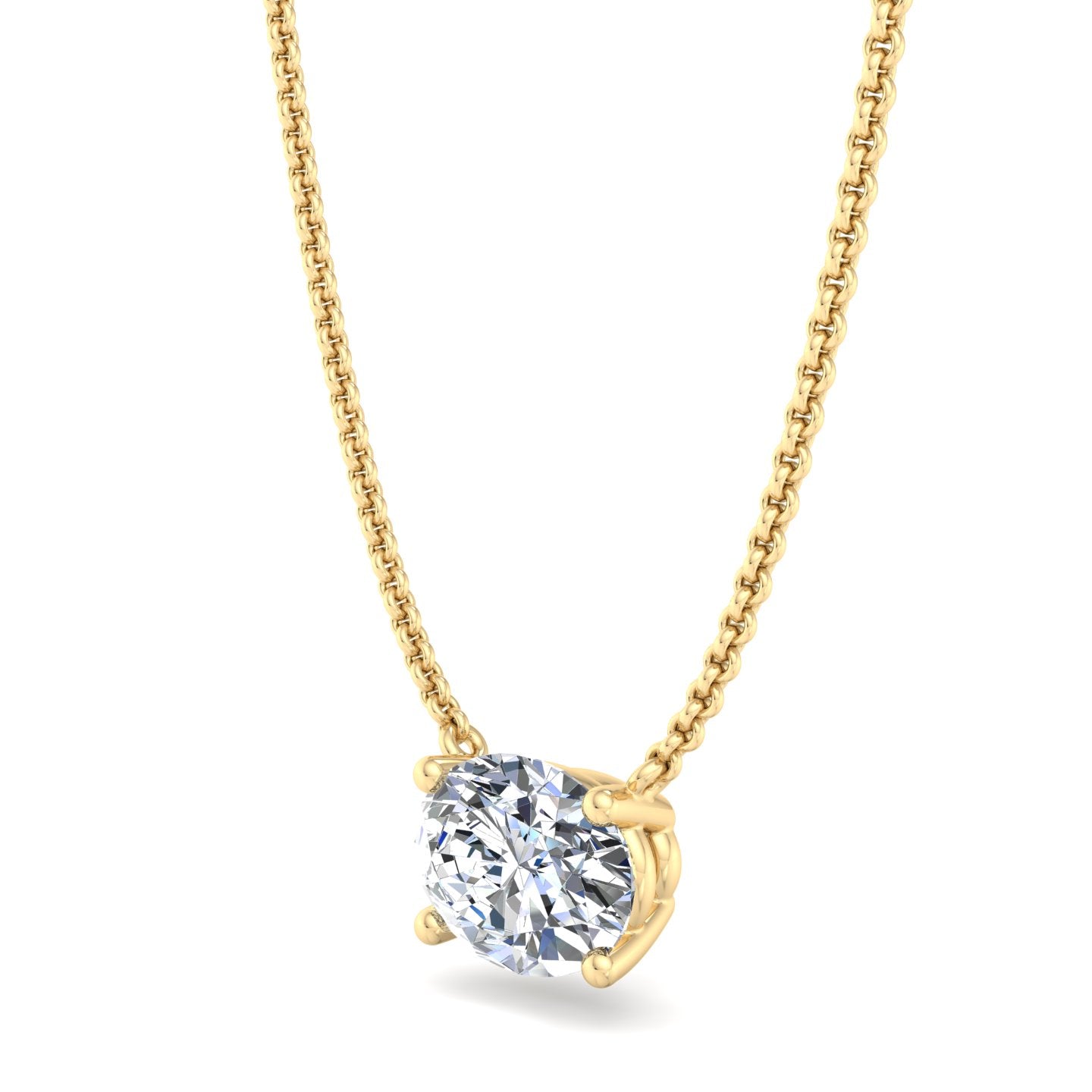 Classic Solitaire Pendant