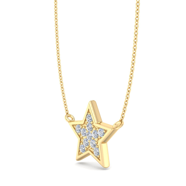 Diamond Star Pendant