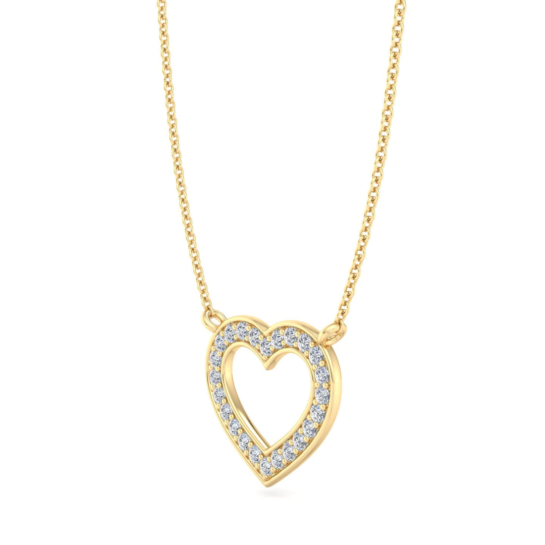 Sparkling Heart Pendant