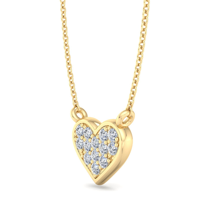 Diamond Heart Pendant