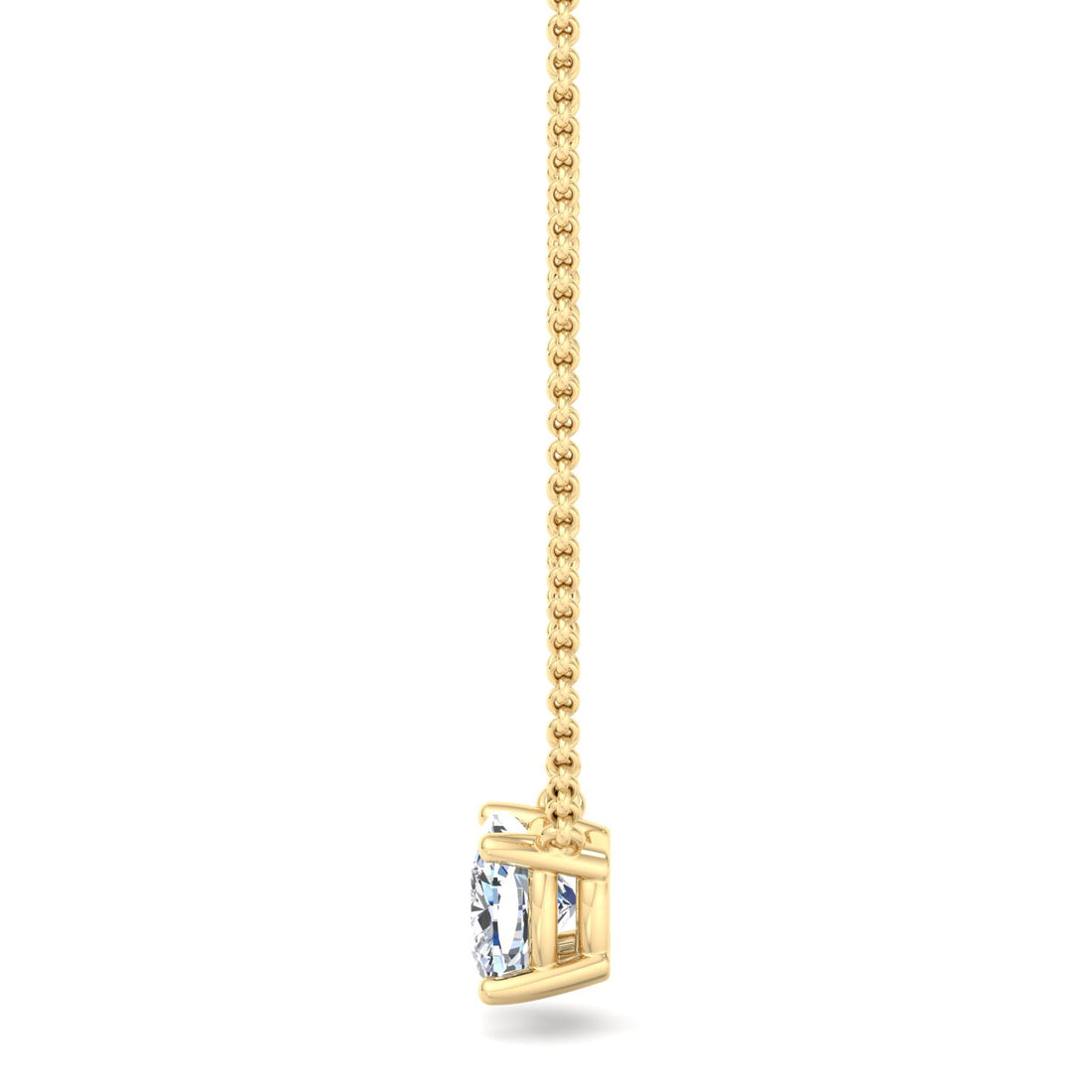 Cushion Cut Diamond Pendant