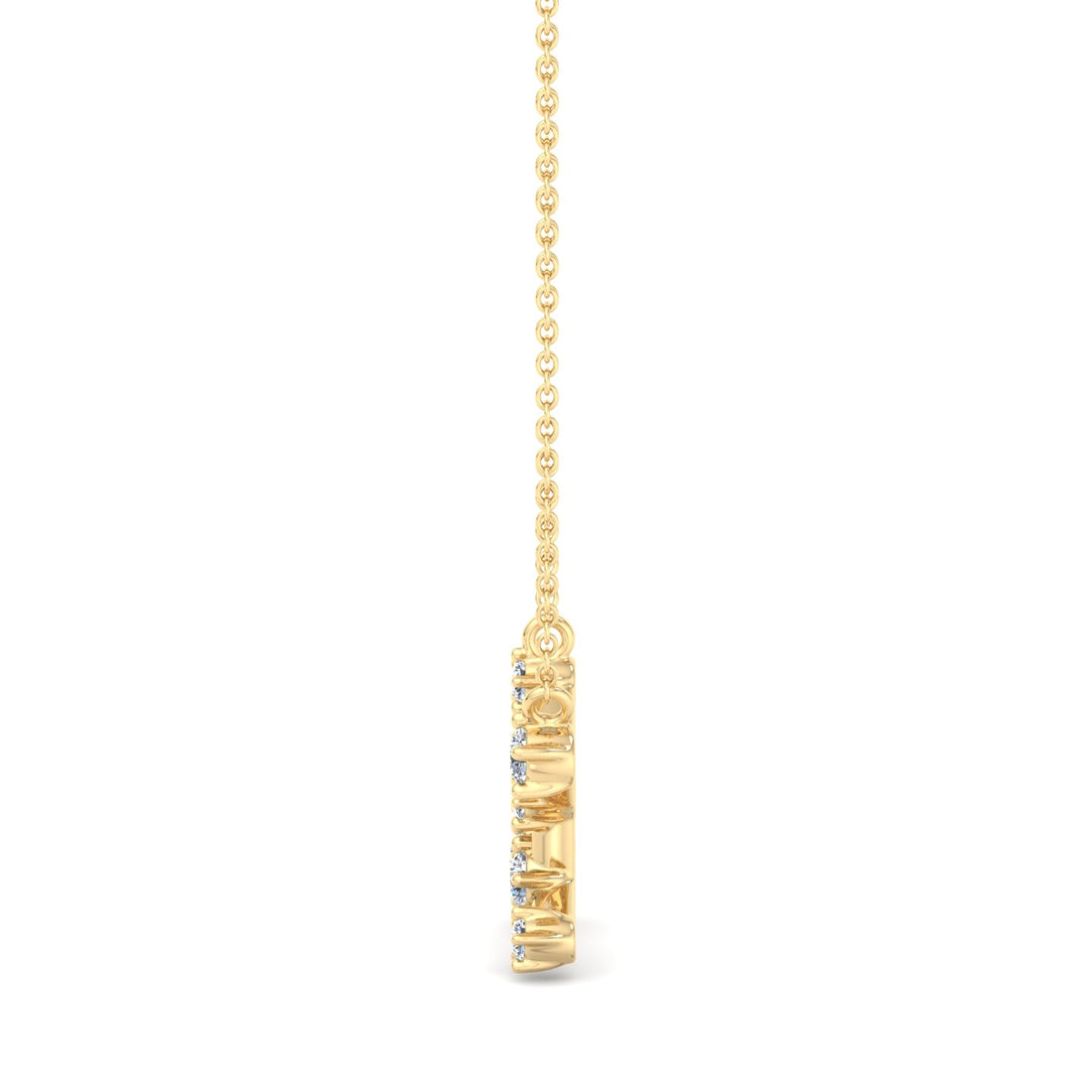 K Diamond Pendant