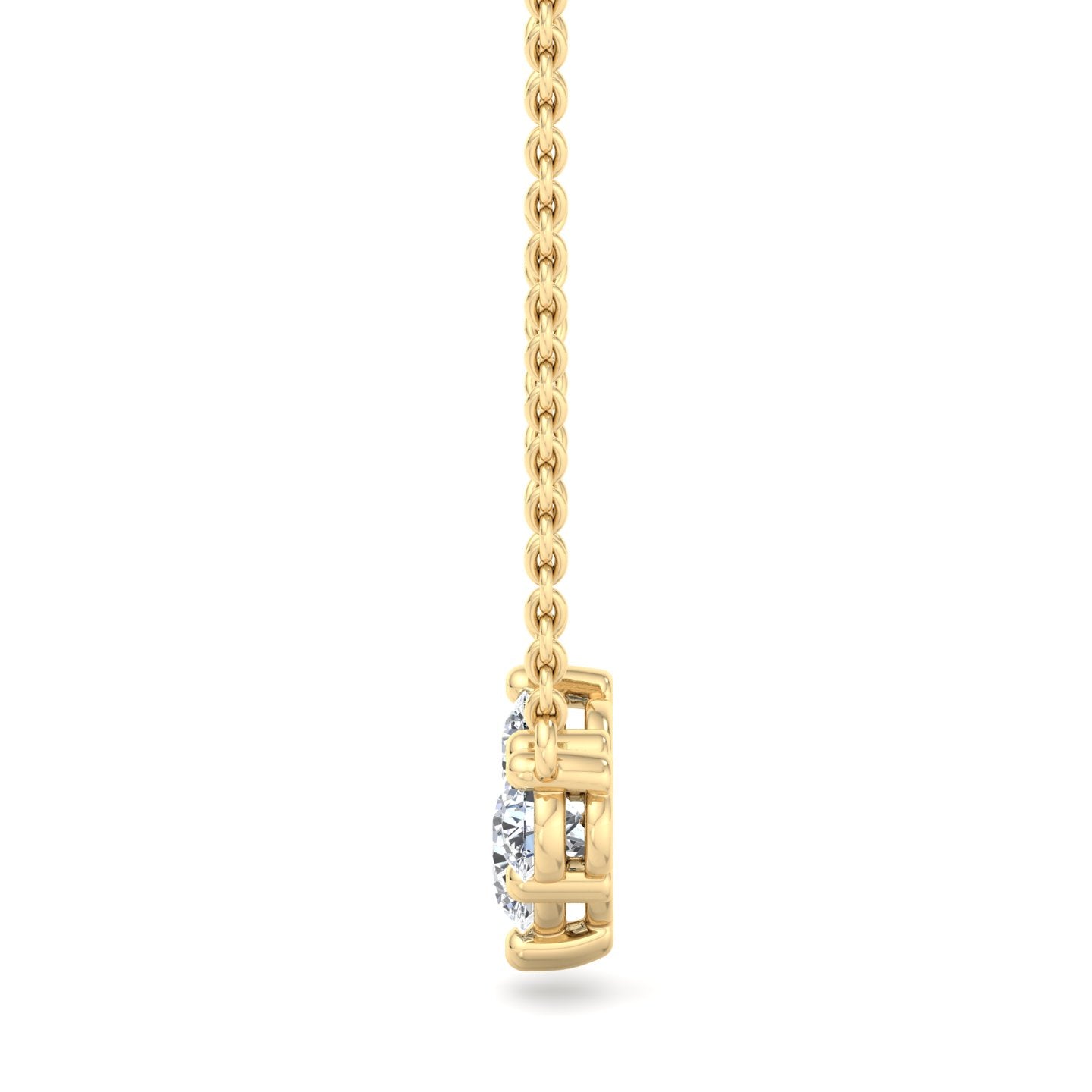 Three-Stone Diamond Pendant
